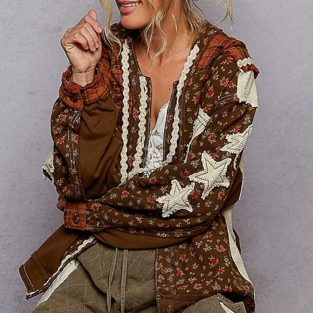 Pol Patchwork Jacket - image 2